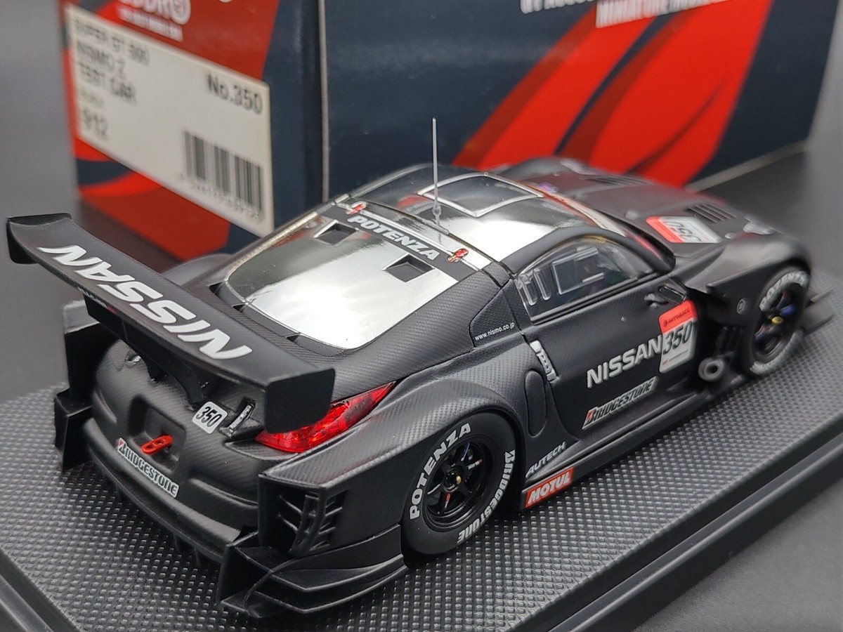 EBBRO 43912 1:43 NISSAN NISMO FAIRLADY Z TEST CAR 2007 SUPER GT