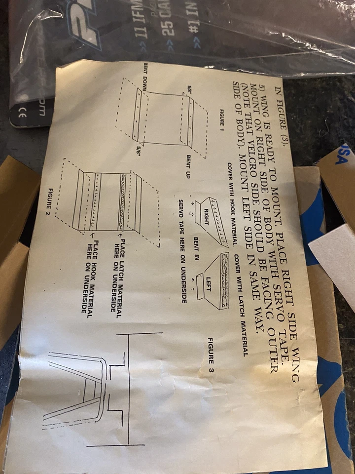 Ala de coche sprint Keystone Hobby Products #125 vintage con hardware enviado a EE. UU. Foto 2 de 4