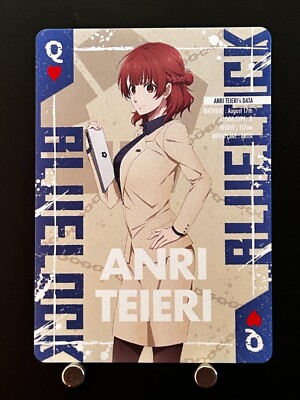 Anri Teieri Blue Lock Playing Card Japanese JAPAN HQ Kodansha Very Rare