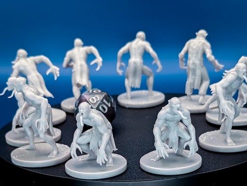 Ghoul and Ghast Pack | 10 Miniatures Starter Set - 28mm Scale DnD D&D Tabletop M - Bild 6 von 10