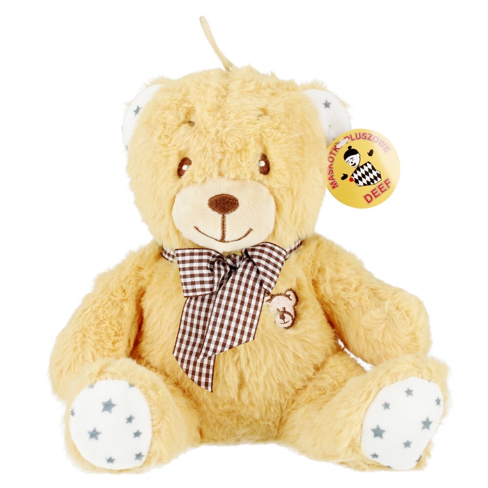 5901500241502 Плюшевый мишка диаметром 20 см с кокардой DEEF VIC04150 DEEF 4190₽