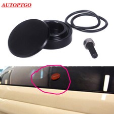 Black Car Rear Windshield Wiper Delete Insert Cap Wipers Hole Caps Cover Stopper