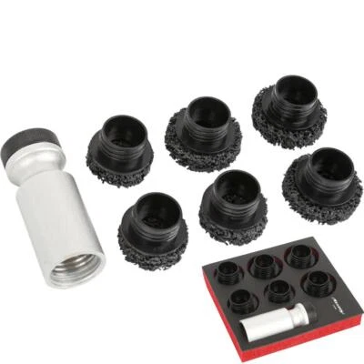 Neilsen Impact Drive Wheel Stud & Hub Rust Dirt Removal Cleaning Tool Set HGV