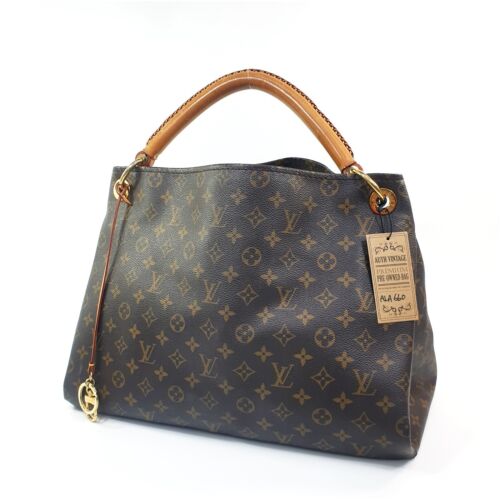 Authentic Louis Vuitton Artsy MM Monogram M40249 Guaranteed Shoulder Bag ALA660 - Picture 1 of 12