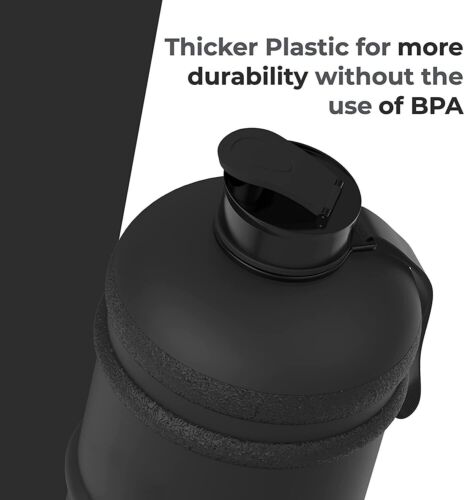 2.2L Water Bottle, Extra Strong Leakproof BPA Free 2.2 Litre Large Water Jug GYM - Picture 11 of 17