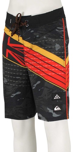 Quiksilver Boy's Surfsilk Hawaii Core 17" Boardshorts - Tarmac - New