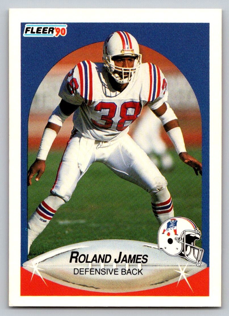 1990 Fleer - #320 Roland James