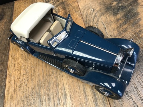 Danbury Mint 1934 HISPANO SUIZA J12 Car 1/24 PARTS or RESTORE As Is FAST SHIPPER - Picture 2 of 8