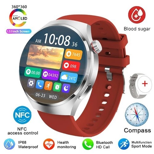 HUAWEI GT4 Pro GPS NFC Smart Watch Men 360*360 AMOLED Screen Heart Waterproof UK - Picture 23 of 30