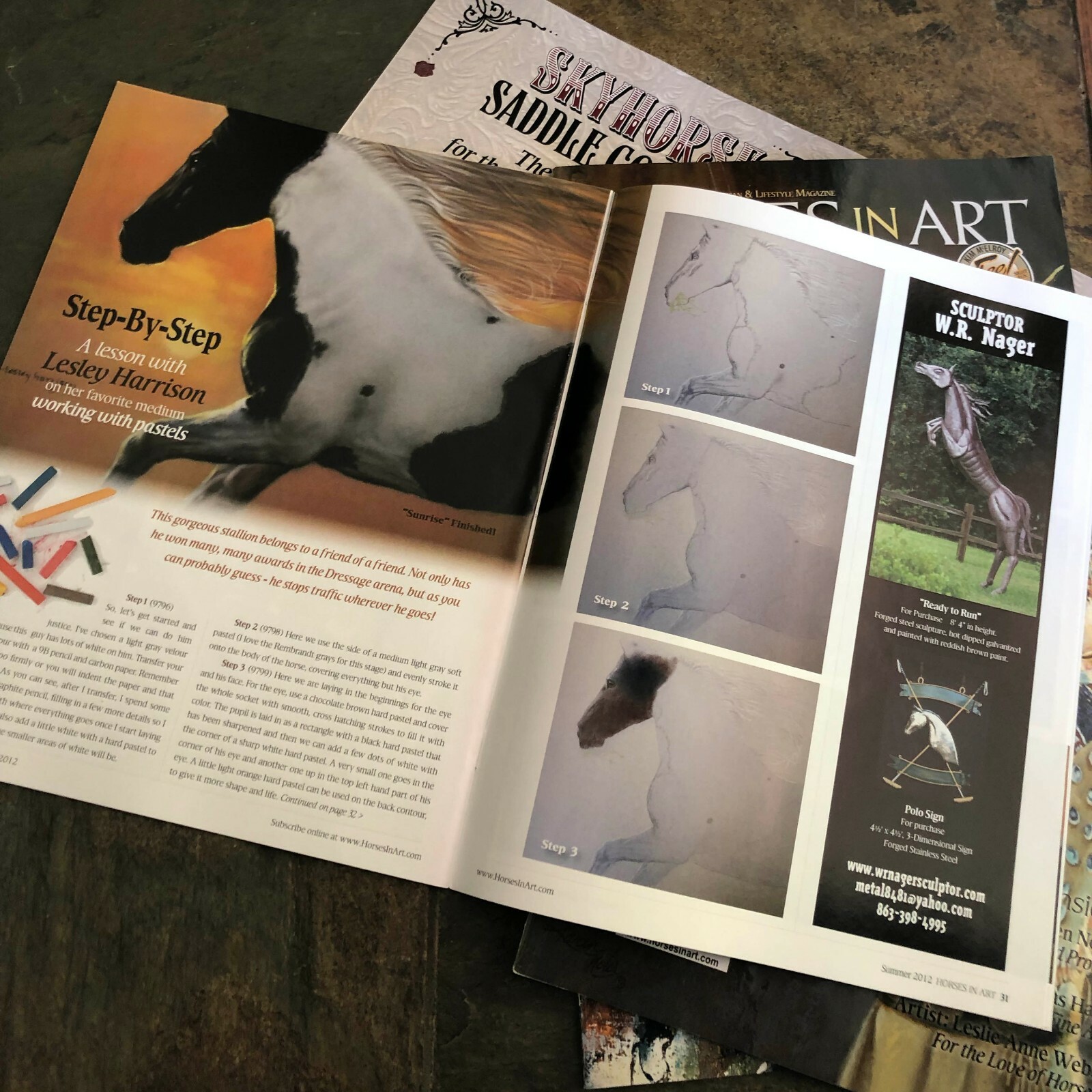 Horses in Art Magazines RARE Collector's Bundle + FREE SHIPPING in the