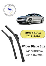 WIPER BLADES FOR BMW 4 SERIES 2014-2020 (F36) GRAN COUPE