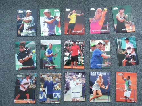 Lote de tarjetas de tenis Ace Matchpoint 1 y 2 2011 + bonificación Federer Djokovic Nadal Azarenka - Imagen 3 de 15