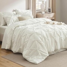 Luxury Pintuck Diamonds Duvet Covers Double Super King Size Quilt Bedding Sets
