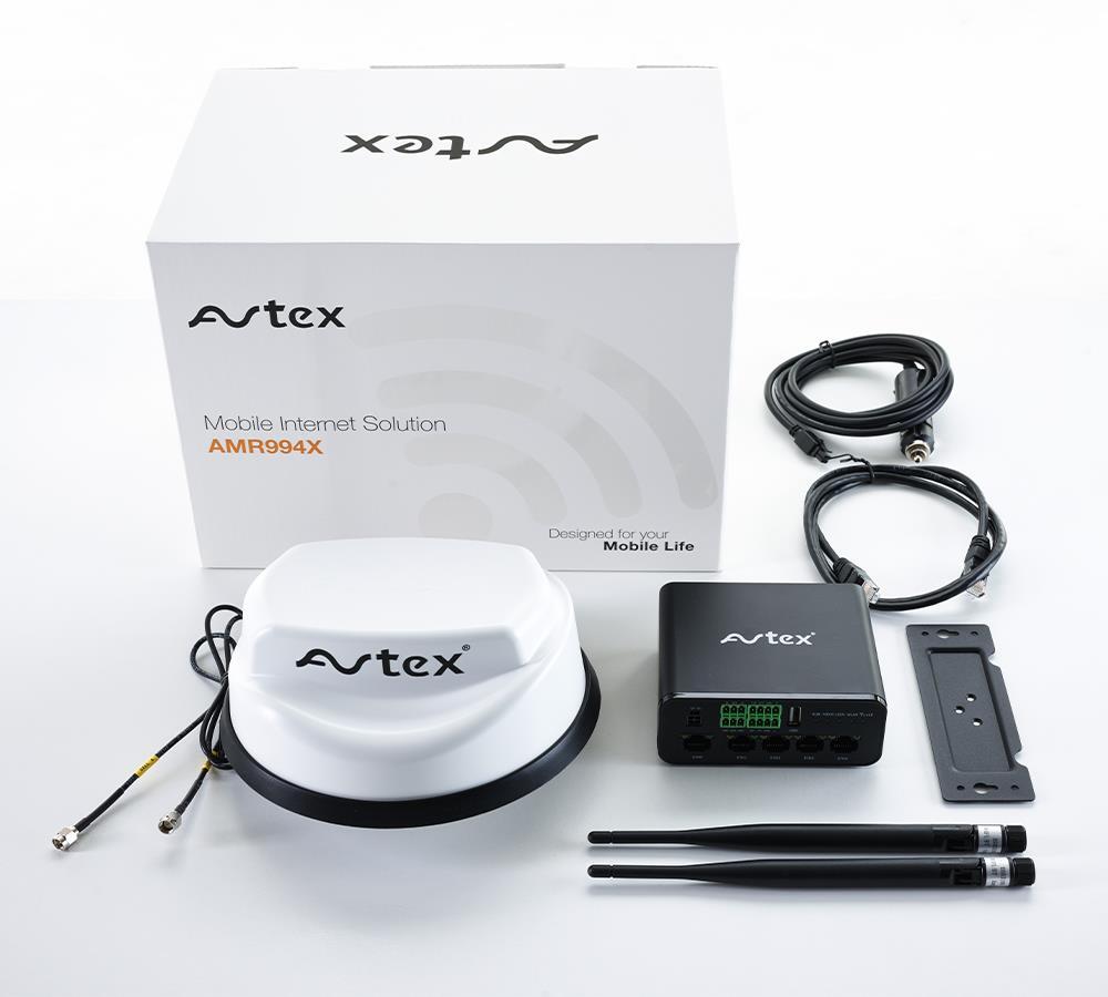 Avtex 3G/4G/5G AMR994X Mobile Internet WIFI Solution for Caravans & Motorhomes