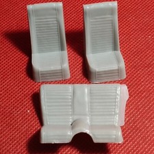 Stock Seats 1969 Ford Mustang Mach 1 125 Scale Model Car Part Amt