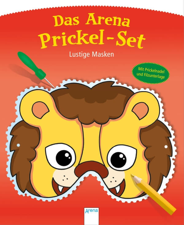 Arena Mein Arena Prickel-set - Lustige Masken