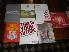 LIBRO:PROSPETTI CORSI DI LAUREA UNIVERSITA  INGLESI brochure depliants