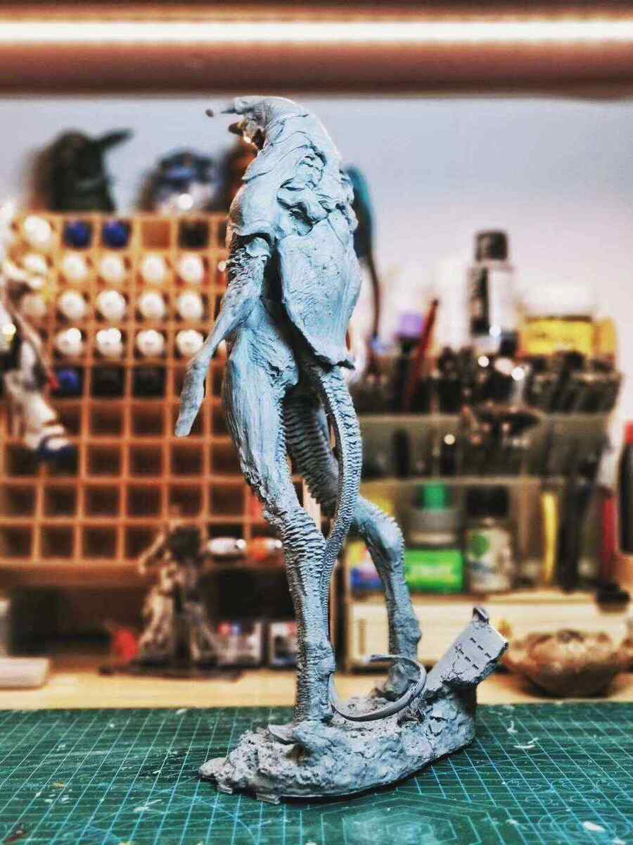 Dunk Zetton Unpainted Garage Kit Ultraman Model Unassembled