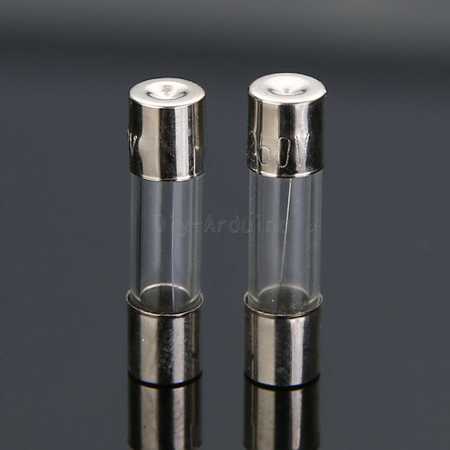 100 Stück 5x20mm Feinsicherung Glassicherung Glasrohr Sicherung Set 10 Modell - Bild 4 von 6