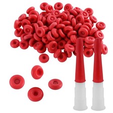 10pcs Caulk Saver Caps Red Caulking Tube Sealer Cover Preserve Sealant