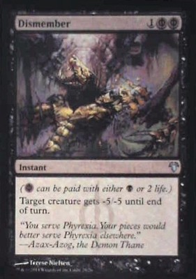 Dismember - Magic Modern Event Deck: #25, Magic: The Gathering Nm C350