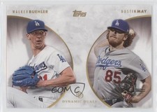 2022 Topps On Demand Dynamic Duals Walker Buehler Dustin May #11 za5