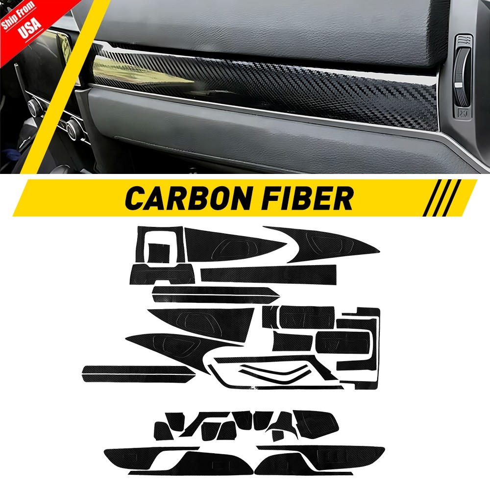 FOR HONDA Civic 10th 2016-2020 Carbon fiber car Interior decoration Full set