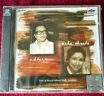 Asha Bhosle & R.D. Burman - Live at Royal Albert Hall London - 2 CD Bollywood