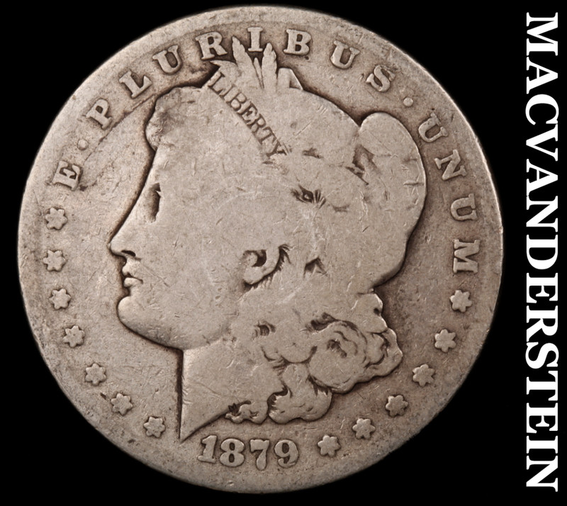 1879-S Silver Morgan Dollar - Scarce  Better Date  No Reserve  #M648