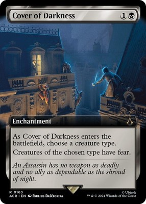 Cover of Darkness (Extended Art) [ACR - 163] Near Mint - EN - Magic