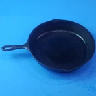 VINTAGE Lodge 10 SK D 3 Notch CAST IRON SKILLET Heat Ring 12"