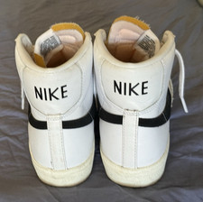 Nike Blazer Mid Mens Mid Top Lace-Up Athletic...