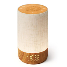 Dreamegg Tageslichtwecker mit 29 Klängen Nachttischlampe Dimmbar