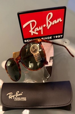 Authentic Original Ray-Ban Vintage Tortoise Wayfarer Sunglasses W0346 NOS!!!
