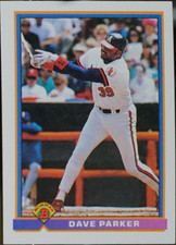 1991 Bowman Baseball Dave Parker #199