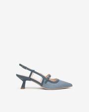 Pumps Schwarz Gärten Damenschuhe Blau P/E 2026 E615471D Slingback Style