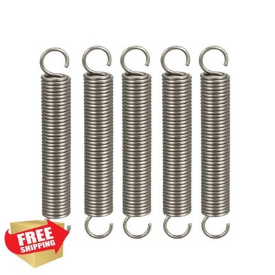 uxcell 5pcs 0.047''x0.39'' Tension Spring