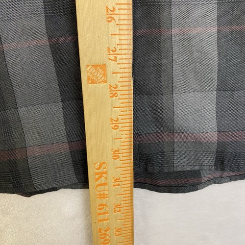Travis Mathew Prize Money Plaid Shirt Men's Size XL Black, Gray And Red NWT - Picture 7 of 9