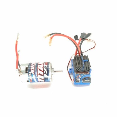 Original Version TRAXXAS iD WATERPROOF XL-5 ESC + TITAN 12T MOTOR Tamiya Plug