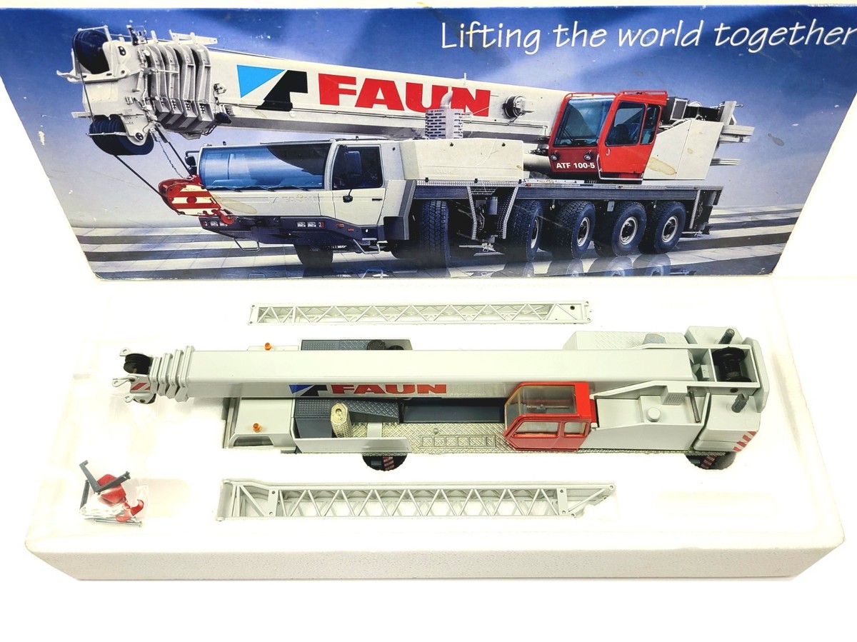 Tadano Faun ATF 100-5 Mobile Crane - Conrad 1:50 Scale Diecast