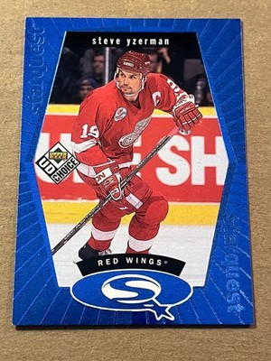1998-99 UPPER DECK UD CHOICE - STARQUEST INSERT - STEVE YZERMAN RED WINGS #SQ18