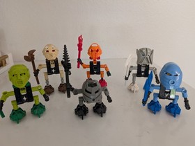 Bionicle Turaga Elders Complete Sets Without instructions Or Box