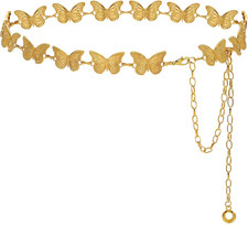 Waist Chain Belts Women Girls Metal Belly Link