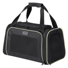 PETSFIT Dog Carrier, Pet Carrier Airline Approved with Extendable Mat, Dog Carri
