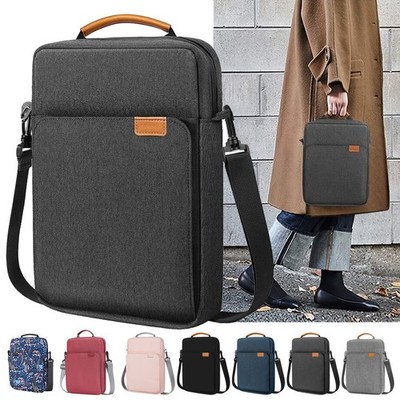 Laptop Sleeve Bag w/ Strap For 13-14 inch Protective Case Carrying Shoulder Bag