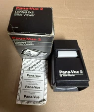 Pana-Vue 2 Lighted 2x2 Slide Viewer By View-Master
