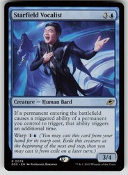 Starfield Vocalist 78/426 Edge of Eternities Rare MTG