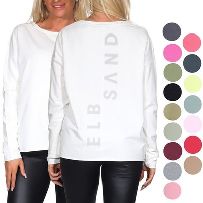 Elbsand Damen Sweatshirt Pullover Damenpullover Sweat Shirt Pulli ESWRiane