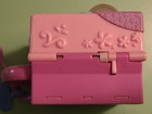 Littlest Pet Shop LPS Teeniest Tiniest Mini Pop Up Toy Playset Keychain PURPLE — photo 3