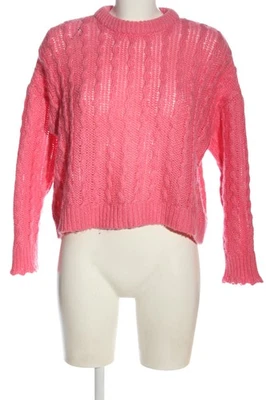 H&M DIVIDED Pull tricoté Dames Pull T EU 38 rose style décontracté - Photo 1/4